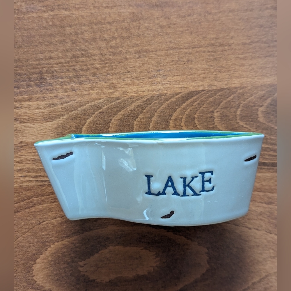 Mudpie fish shaped small dip bowl